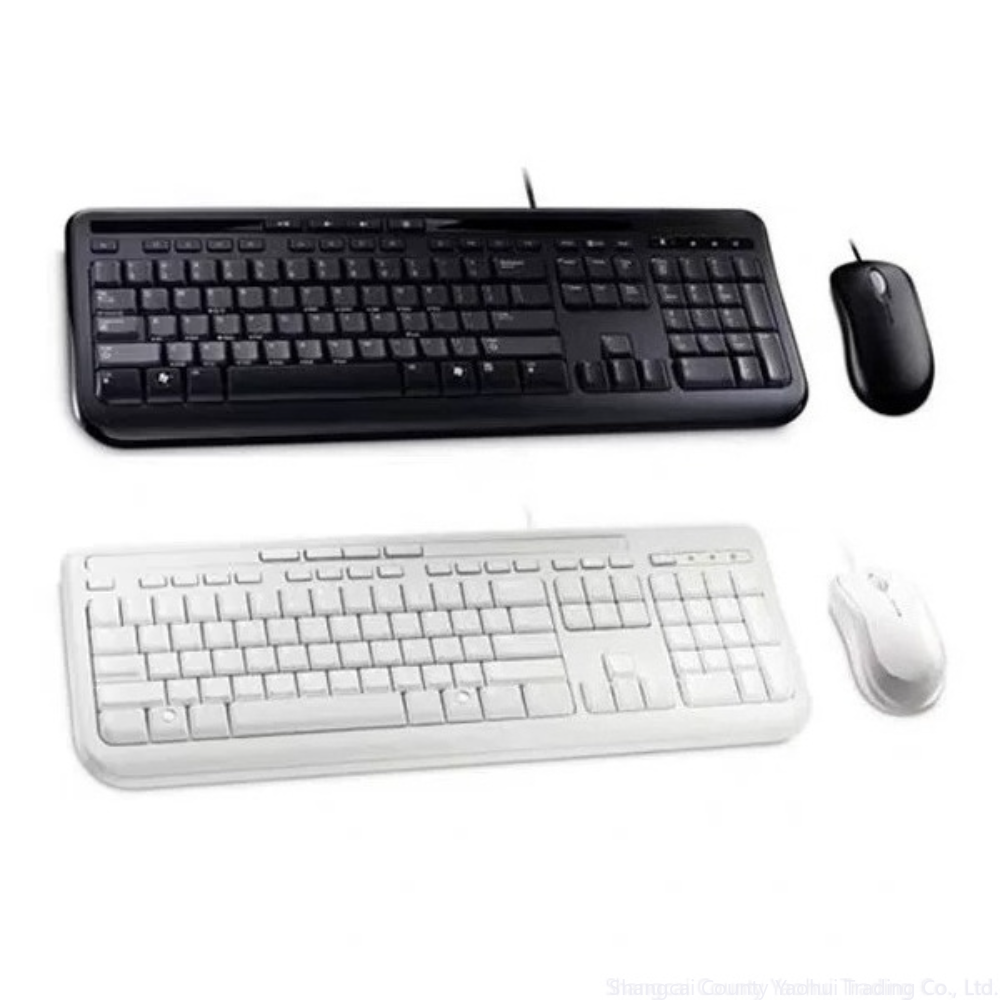 Laptop Accessories Combo Set - For Microsoft 600 Wired Keyboard and