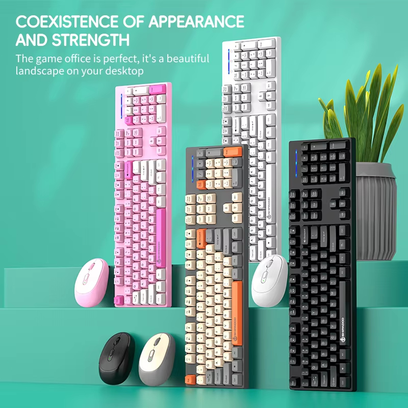 Shipadoo 2.4G Wireless/Wired G - Laptop Accessories Combo Set review and price