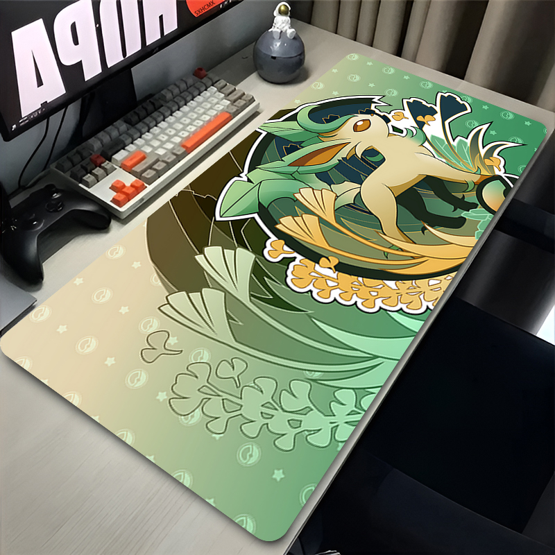 Mouse Pad Gamer P-pokemon Leaf - Good Laptop Accessories review and price