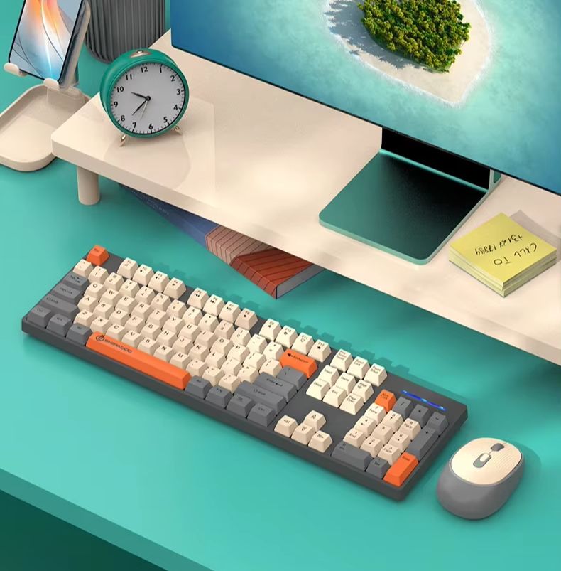 2.4G Office Wireless PC Keyboa - Laptop Accessories Combo Set review and price
