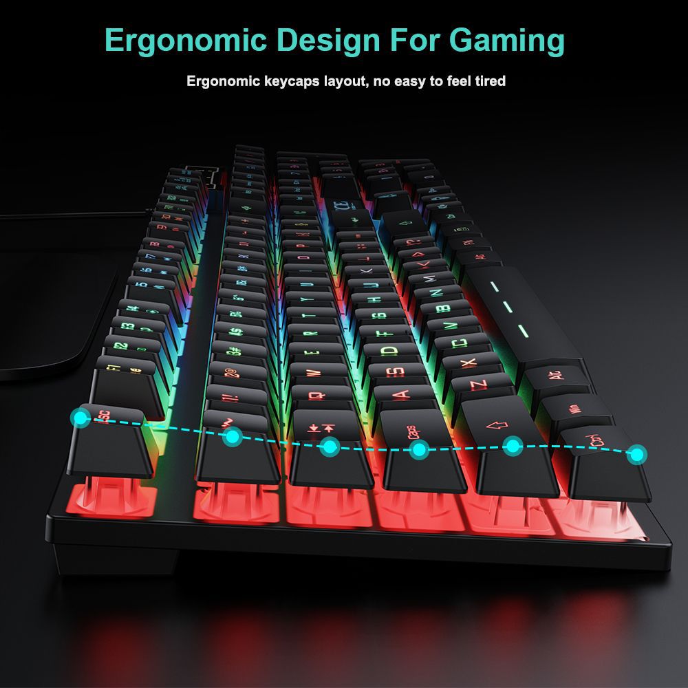 Waterproof Luminous Wired Gami - Laptop Accessories Combo Set review and price