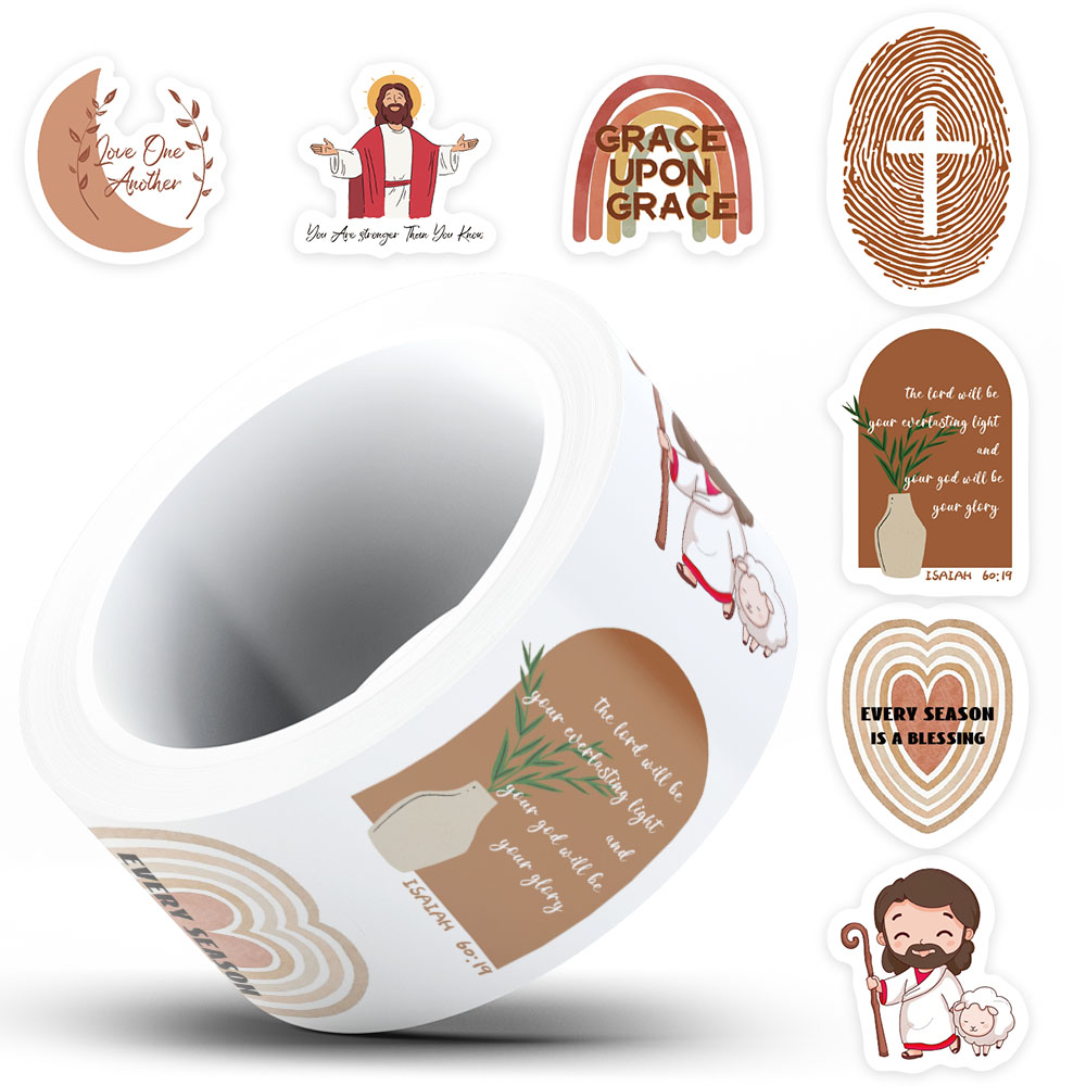 500pcs Jesus Bible Sticker For - Laptop Accessories Decoration review and price