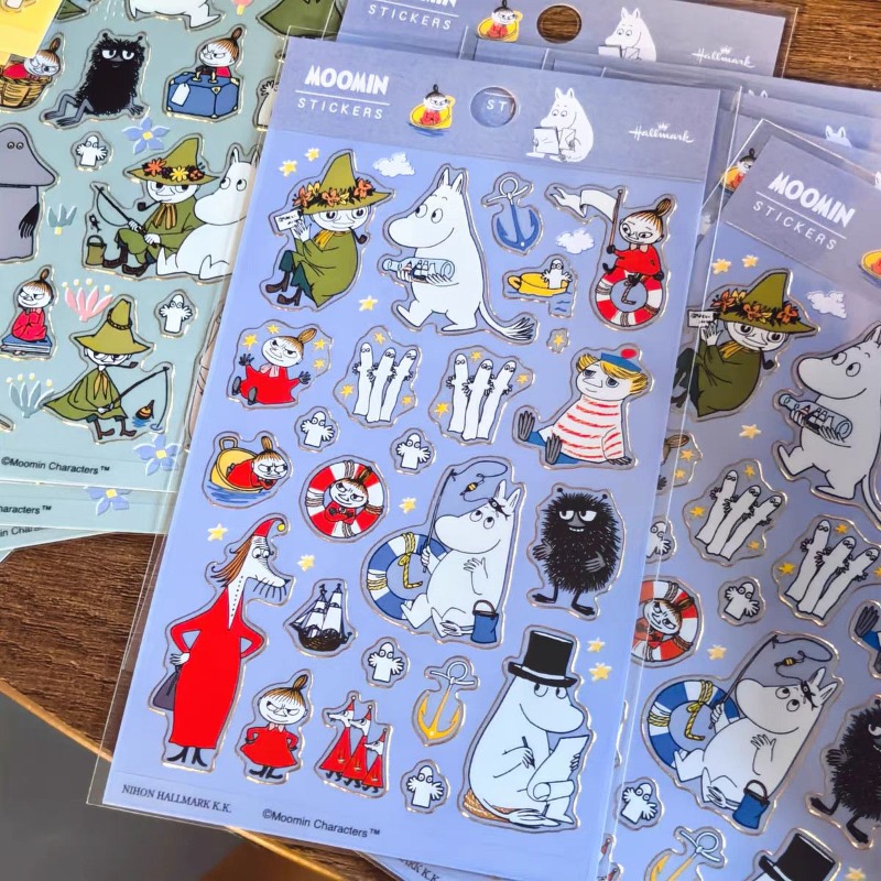 Moomin Cartoon Decorative Stic - Laptop Accessories Decoration review and price