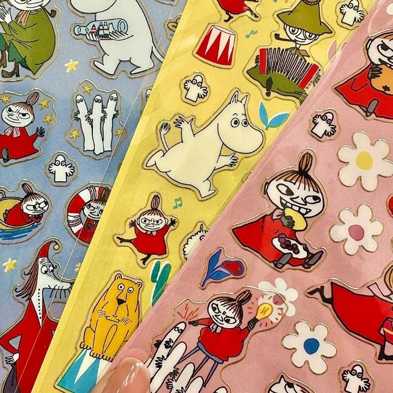 Moomin Cartoon Decorative Stic - Laptop Accessories Decoration review and price