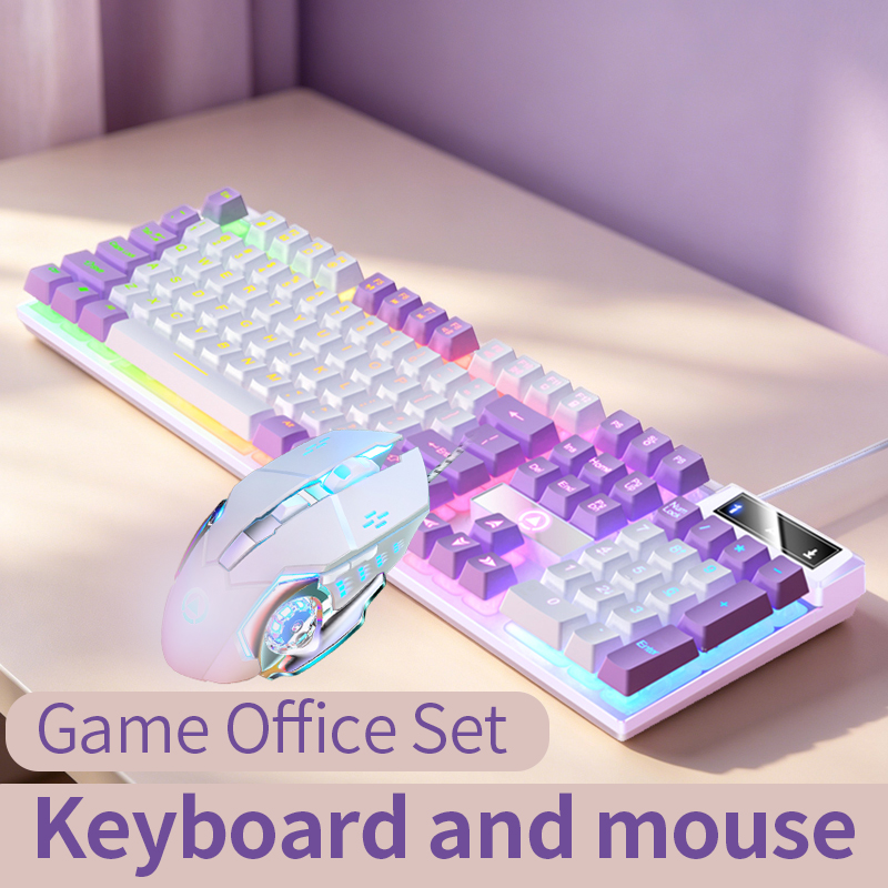 Gaming  Keyboard and Mouse Wir - Laptop Accessories Combo Set review and price